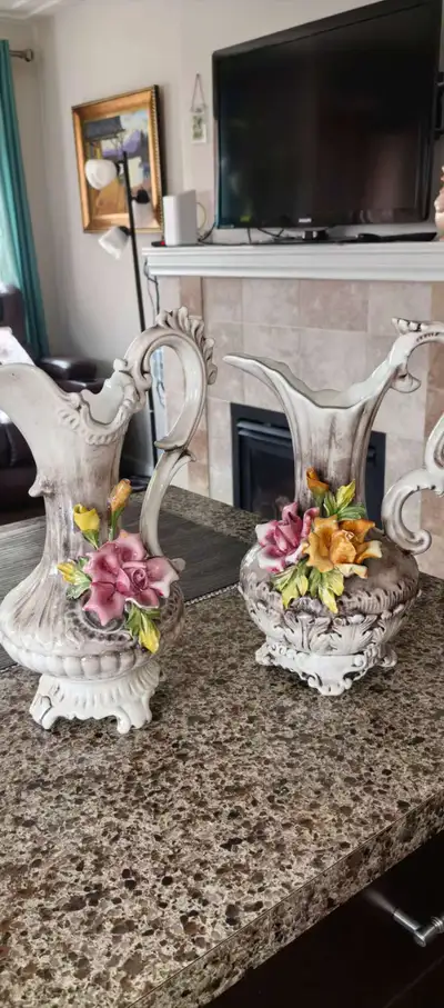 two  vases for flowers, View more