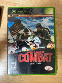Xbox game.  World War II Combat: Iwo Jima $2