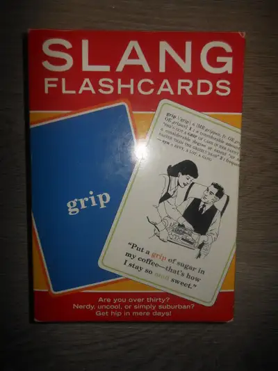 Knock Knock Slang Flashcards Party Game - 60 Cards