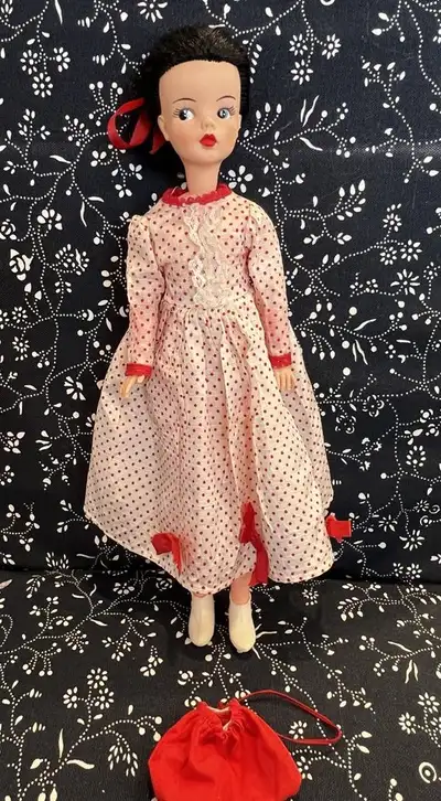 Vintage Reliable Canada Mary Poppins Doll With Bag Tammy Face 19, View more