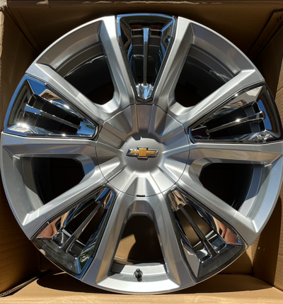 Brand New OEM Chevrolet Tahoe 22 Inch takeoffs. $1200. No offers.