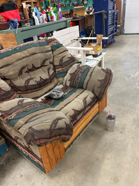 Solid 3 piece couch set