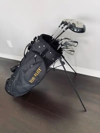 Mens Left Handed Top Flight Golf Clubs, View more