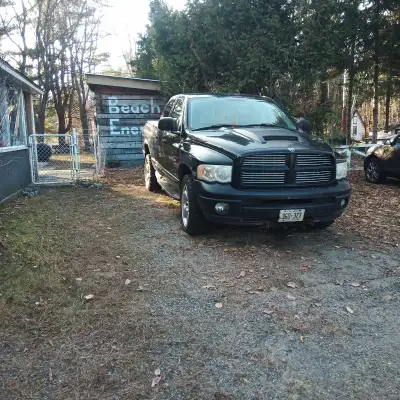 Used ,As is 2004 Dodge ram 1500 4x4 $2500 or best offer. Motor needs head gaskets, the rest of the d...