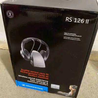 Sennheiser RS 126 II Wireless Headphones, View more