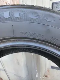 2 tires FIRSTONE 185/65/R14