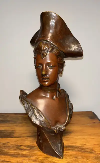 Bronze Sculpture By Van Der Straeten, View more