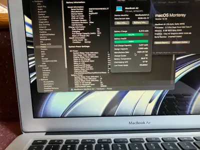 APPLE MacBook Air 2015 i7 8GB Ram 500GB SSD All works Great, View more