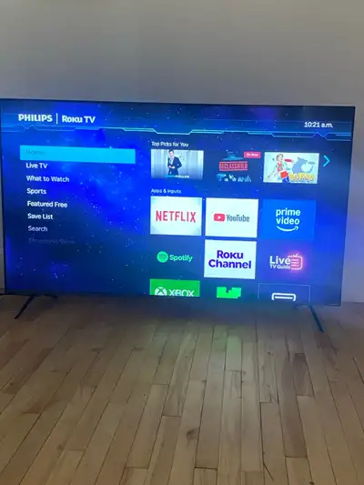 Philips 65-inch Roku TV, View more