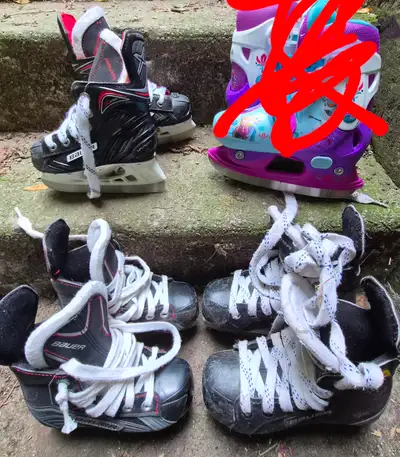Ice skates kids & adults, View more