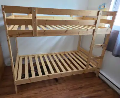 Lit superposé IKEA MYDAL – (Excellent état), View more