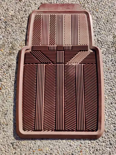 All Weather Front Car Floor Mats / Truck Mat - Red (17"x28"), View more