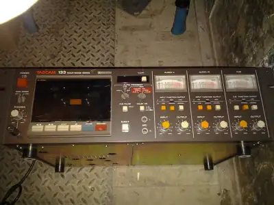 Tascam 133 Professional 3-Channel Cassette Deck  HUGE studio rec, View more