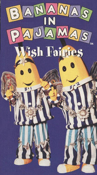 Wish    Fairies Bananas in    Pajamas - VHS Tape