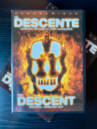 THE DESCENT dvd (2005, Unrated Cut, audio: français et anglais)