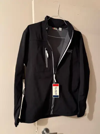 Clique Men's Black Trail Softshell Medium Size Jacket., View more