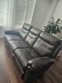 3 seated + single seated reclining sofa 