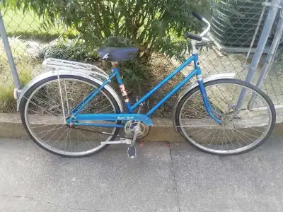 man and ladies vintage bicycles, View more