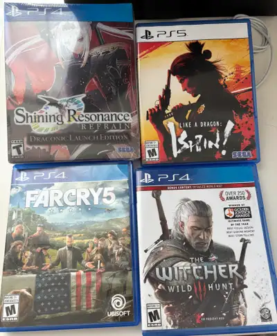 PS5 Like A Dragon in mint condition, View more