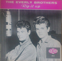 The EVERLY BROTHERS Vinyl LP 1984 U.K. Pressing  RIP IT UP
