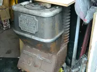 Coal burning pellet stove 1937