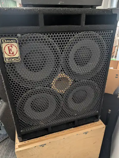 4x10 David Eden XLT bass cab, View more