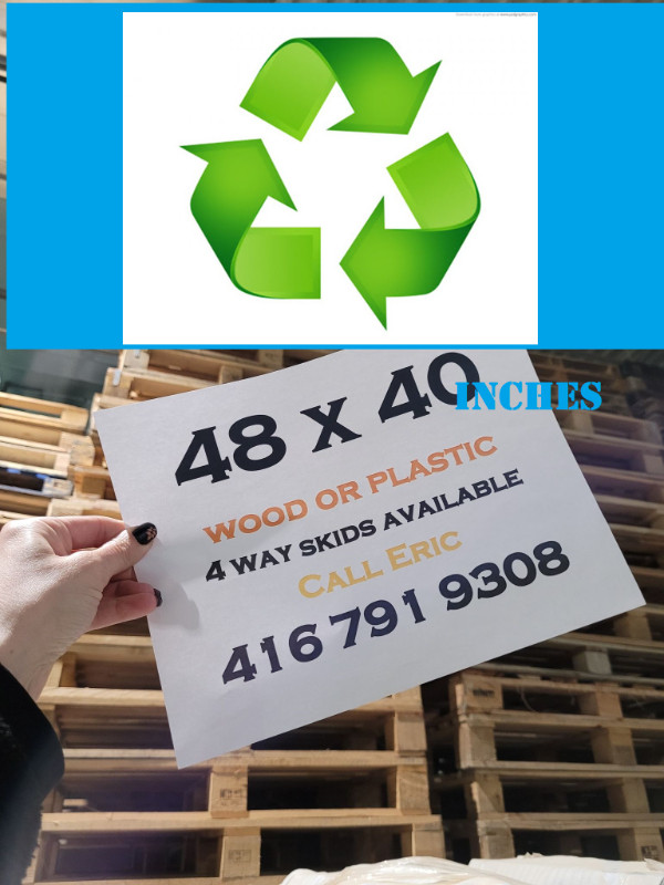 TORONTO pallet STORAGE WAREHOUSE has GOOD wood PALLETS in stock in Other Business & Industrial in City of Toronto - Image 2