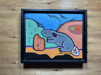 Beaver by David Morrisseau | Indigenous art | Signed and Titled 