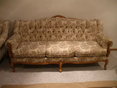 3-Piece French Provincial Living Room Set, View more