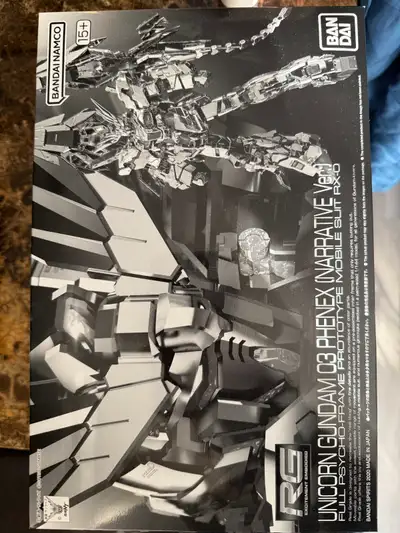 Bandai Rg Unicorn gundam 3 Phenex NA Ver, View more