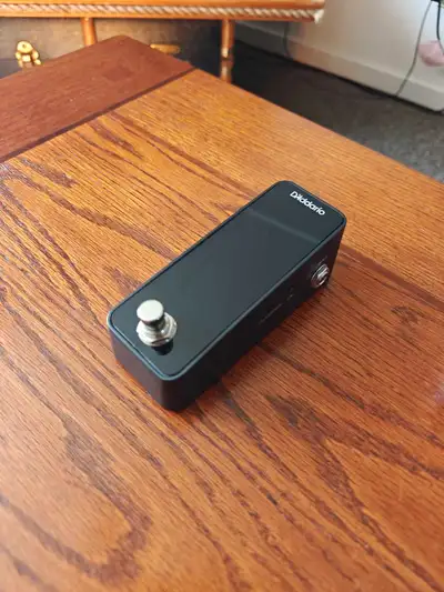 D'Addario Chromatic Pedal Guitar Tuner Plus, View more