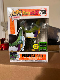 Dragon Ball Z Perfect Cell Glow Funko Pop Convention Exclusive
