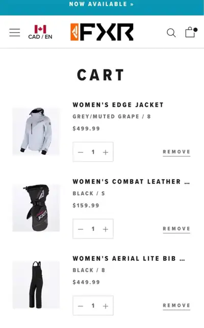 FXR Woman’s Snow Suit *NEW IN PACKEGING*, View more