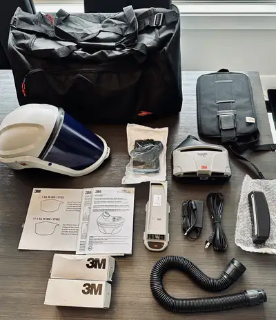 3M Versaflo TR-300+ PAPR Kit w/M-207C Faceshield with backpack, View more