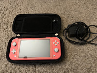 Nintendo Switch lite with charger