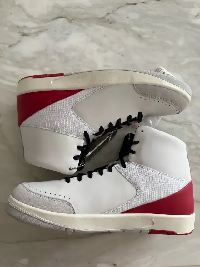 Air Jordan 2 Nina Chanel Abney DS Size 10.5 Under Retail in Men's Shoes in Oakville / Halton Region - Image 8