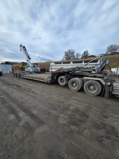 10' wide, 21' well Mechanical detach Hydraulic flip New decking (done after pictures) c/w 1999 peerl...