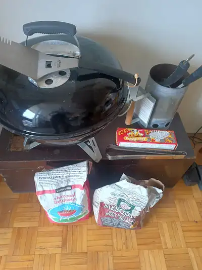 Weber "Smokey Joe" Premium Grill & Kit  JUST ADD MEAT!!!, View more