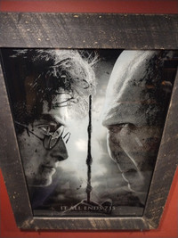 Harry Potter and the Deathly Hallows etched glass!!!