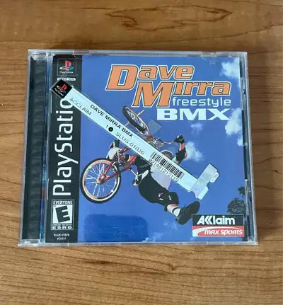 PlayStation 1 Game - David Mirra Freestyle BMX, View more