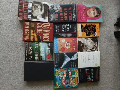 $15 best selling books! Many available! Read below!, View more