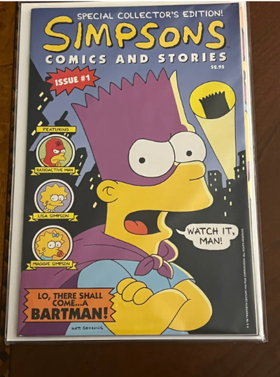 Simpsons Comics and Stories#1 comic book, View more