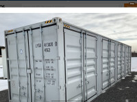 40’ 5 door shipping container