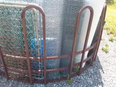 For sale round bale feeder. 6 feet diameter. Only $300. Never used for hay. Please don't send reques...