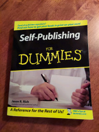 Book Self-publishing for dummies by Jason Rich