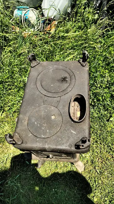 old wood stove with oven, View more