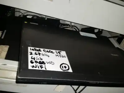 dell e5410 4g 60g ssd wifi win10 pro  dvdrw good battery $150 ma, View more