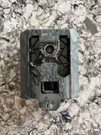 Spypoint Force Dark Trail Camera and Metal Security Bear Box