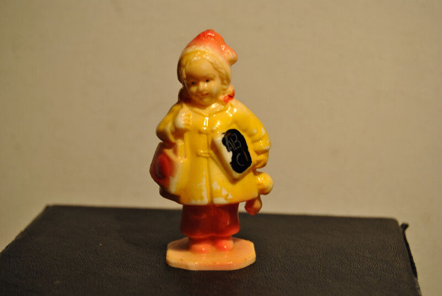 Marx Hard Plastic Little Girl Little School Girl ABC Figure in Arts & Collectibles in Vancouver