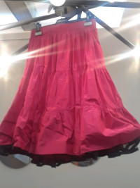Designer Silk  & Tafetan flapper skirt size 40 (EU) 10 (US)